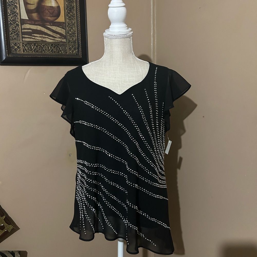 Beautiful embellished blouse